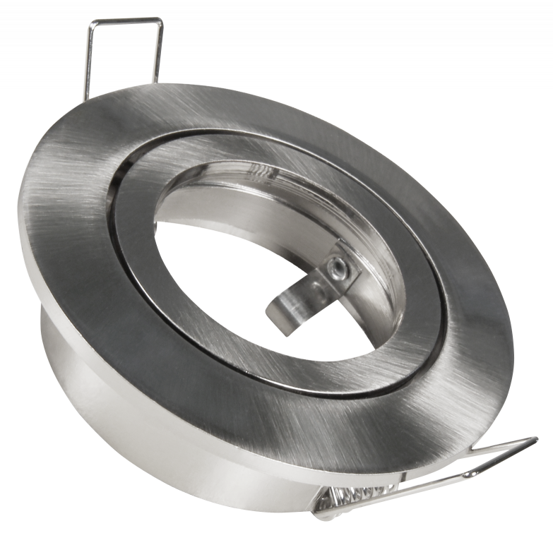 Einbaurahmen LEDeco DL-248s rund, Ø82mm, schwenkbar, Clip Verschluss