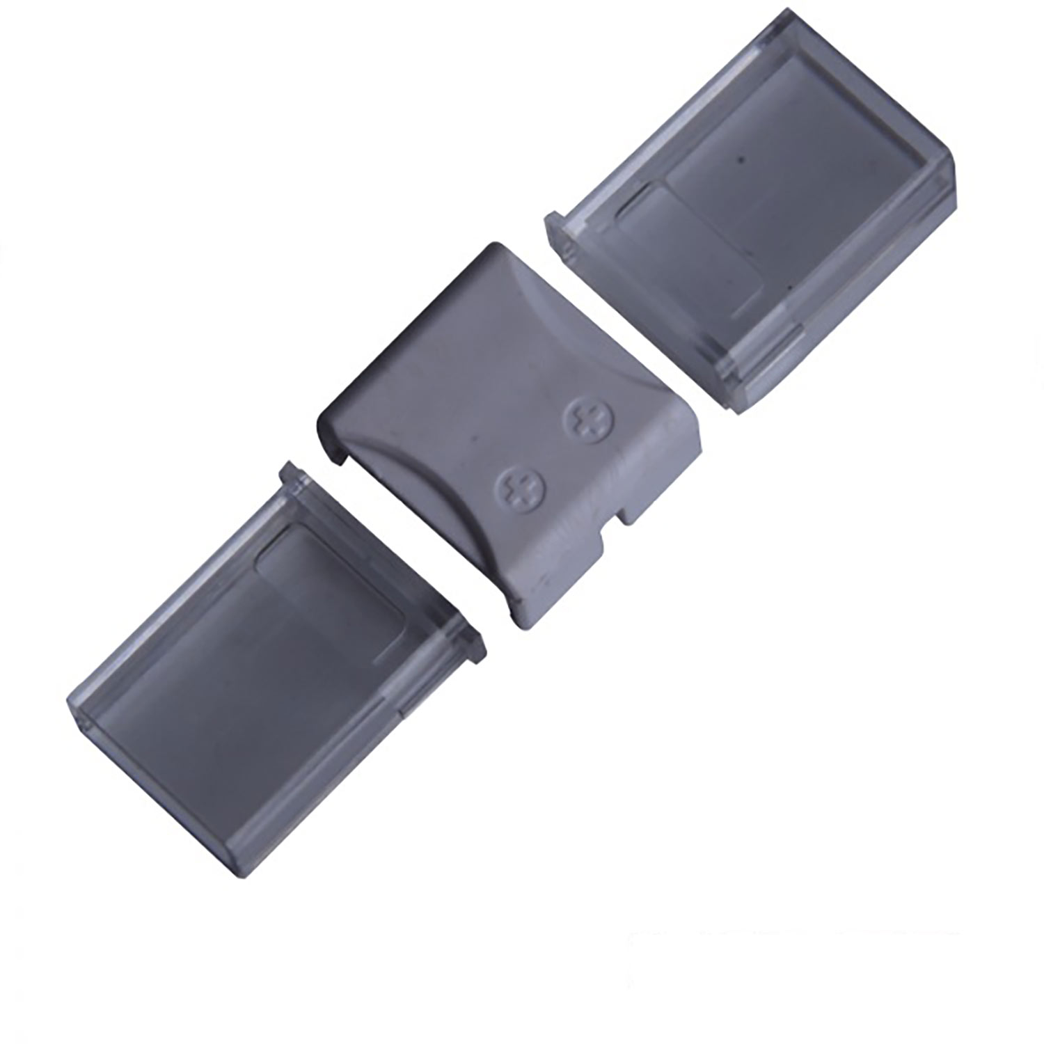 Kontakt-Verbinder (max. 5A) O1-412 für 4-pol. IP68 Flexstripes mit Breite 12mm, Pitch >8mm