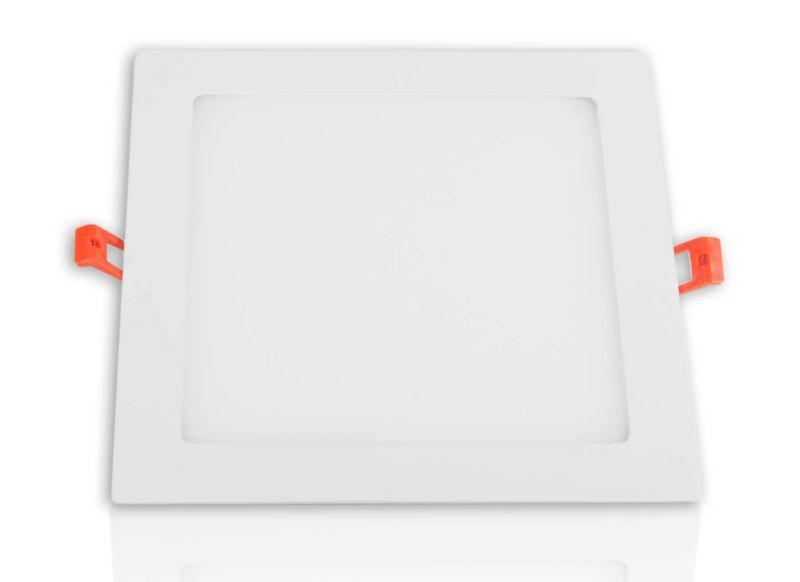 LED Panel Einbaustrahler eckig weiss 18W 225x225mm 3000K