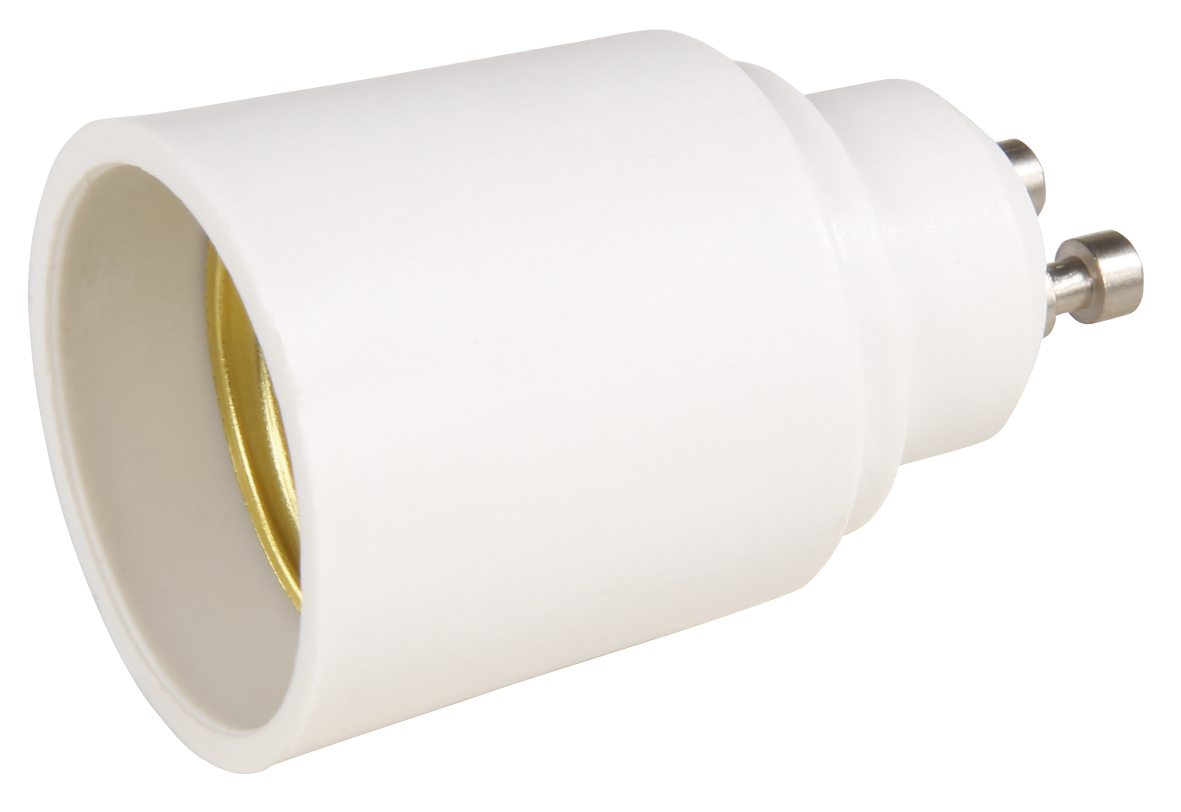 Lampensockel-Adapter LEDeco, GU10 auf E27