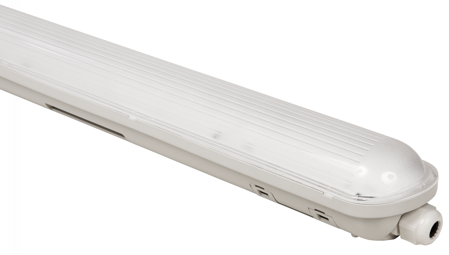 LED Feuchtraumleuchte LEDeco FL-126, IP65, 5500lm, 4000K, 150cm, neutralweiß