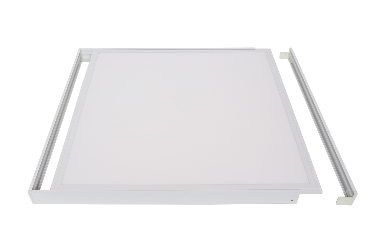 LED-Panel 620x620mm Aufbaurahmen ohne Schrauben – Premium Klick-System – 62x62cm