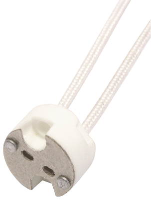 Lampenfassung LEDeco, universal, G4/GX5.3/GY6.35, 12V/100W, 10cm Kabel