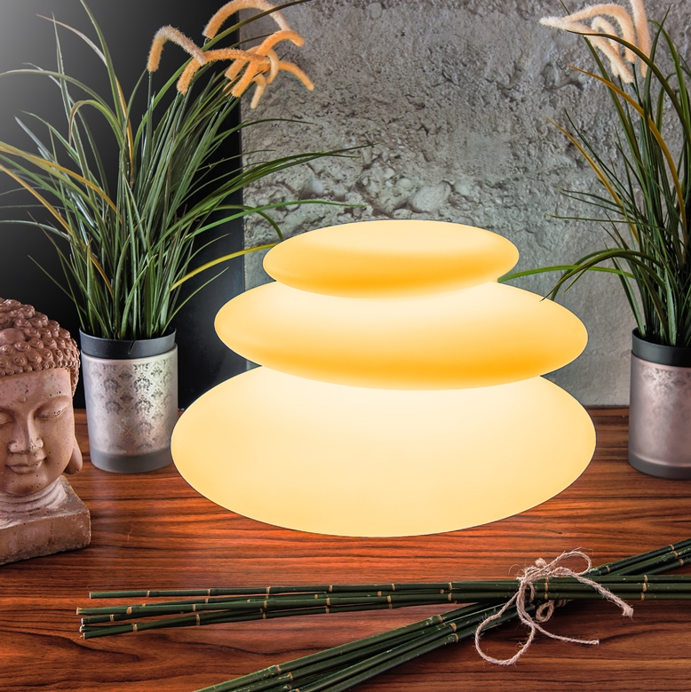 LED Designleuchte ZEN (42x28cm) – Akku – App-Steuerung