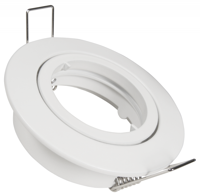 Einbaurahmen LEDeco DL-828w rund, Ø82mm, schwenkbar, Bajonett Verschluss