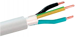 Installationsleitung NYM-J, 3x 1,5mm², 50m-Ring
