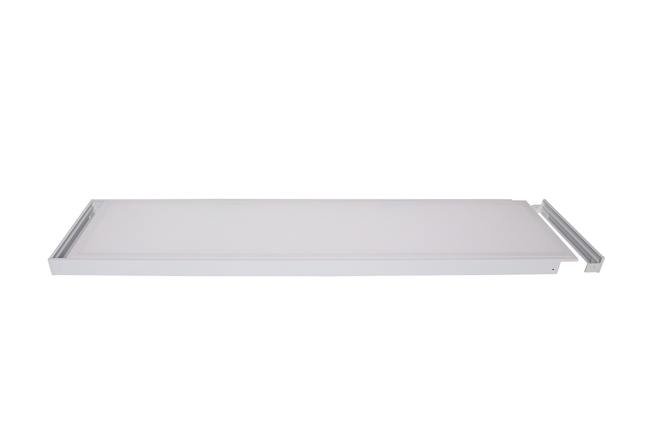 LED-Panel 1195x295mm Aufbaurahmen ohne Schrauben – Premium Klick-System – 120x30cm