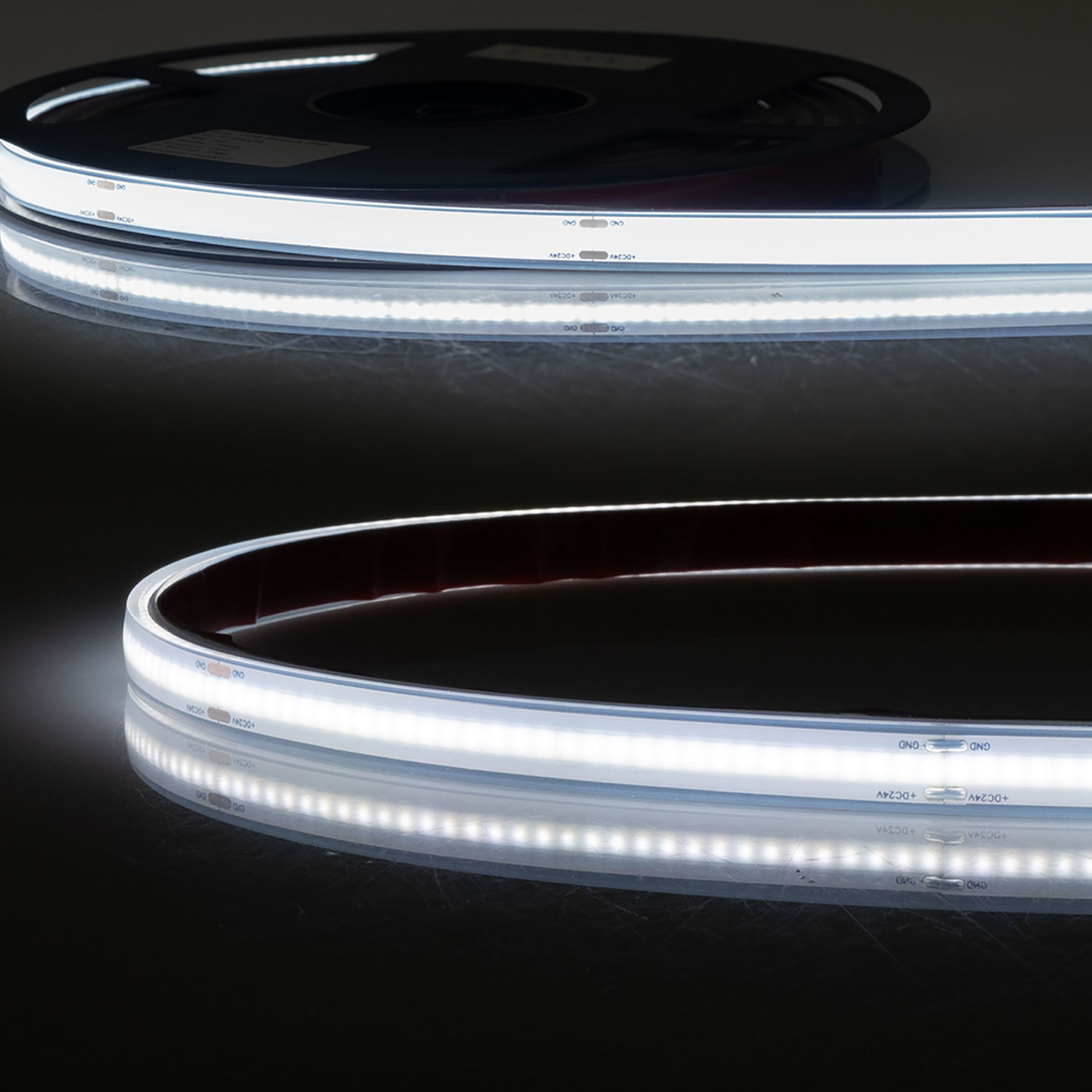 LED AQUA COB965 Linear Flexband, 24V, 8W, IP68, 6500K, 480 LED/m