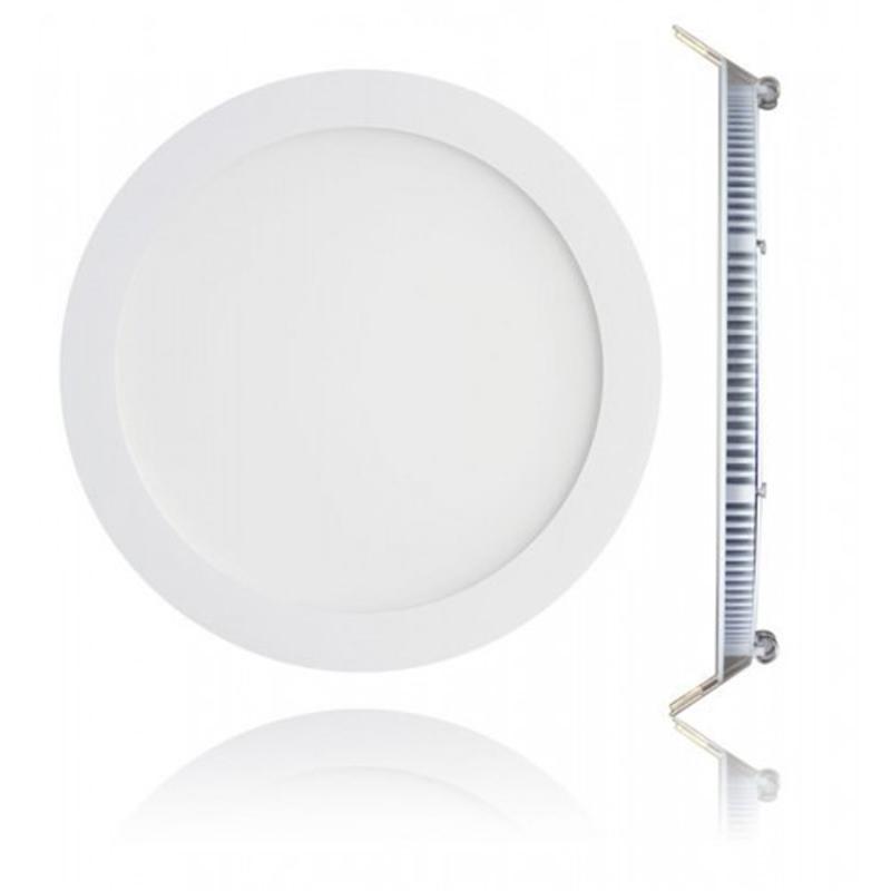 CCT LED Panel Einbaustrahler rund weiss 18W Ø225mm 2700K-6500K