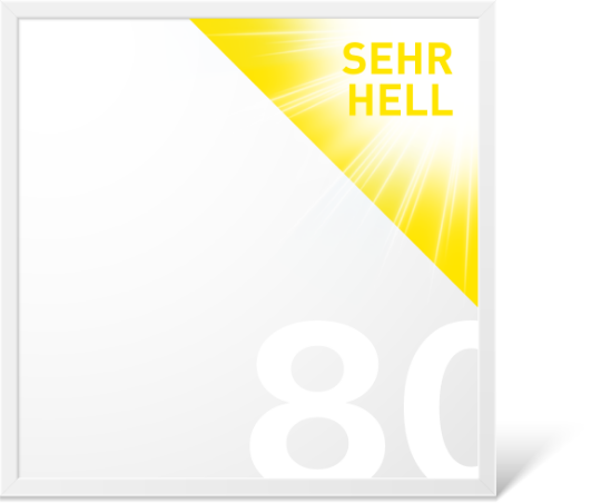 LED Panel 62x62cm (Neutralweiß) 4000K – 40W – 4400LM