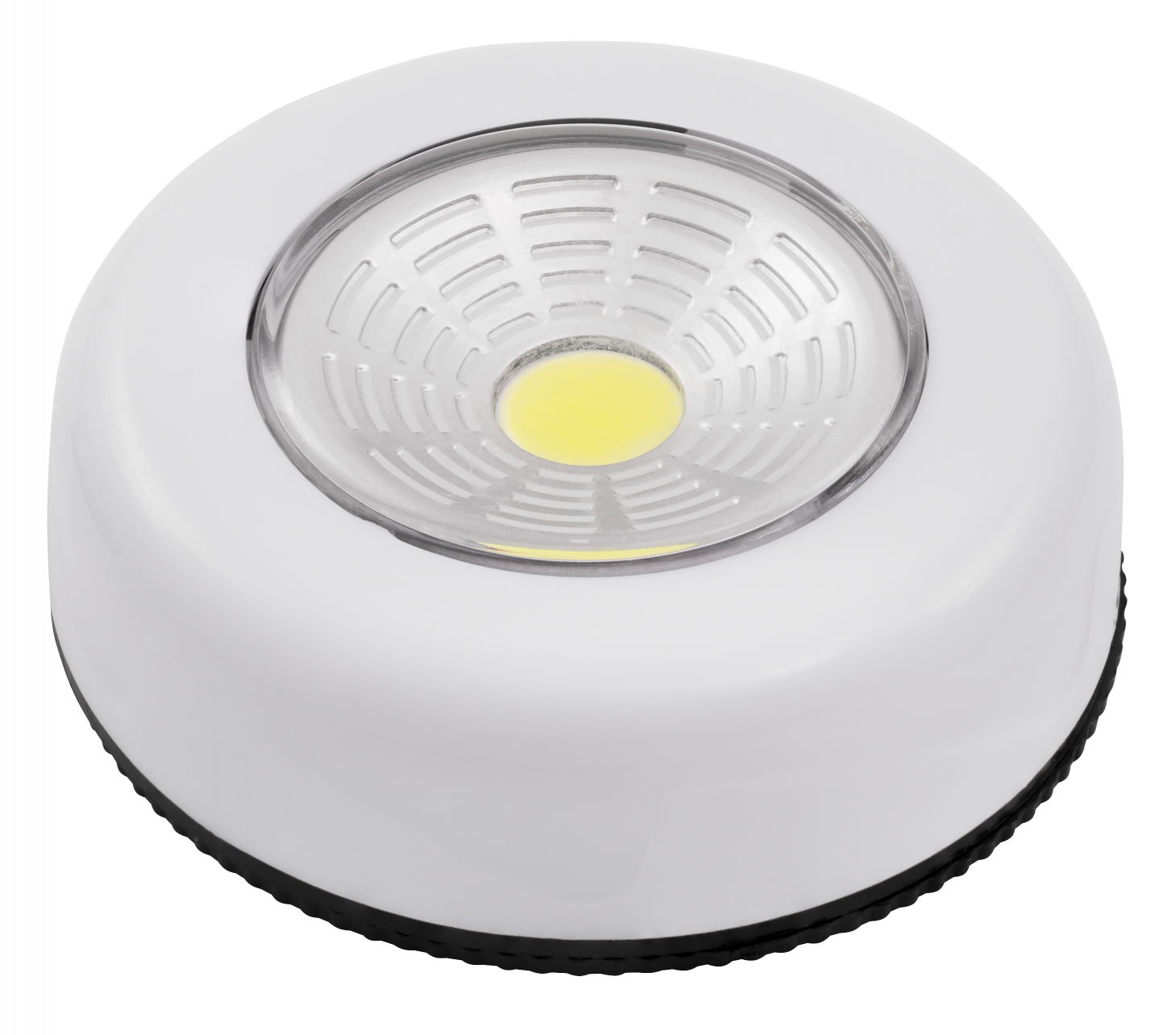 LED-Klebeleuchte LEDeco LK1-COB mit Klebefolie, Ø70x22mm, weiß