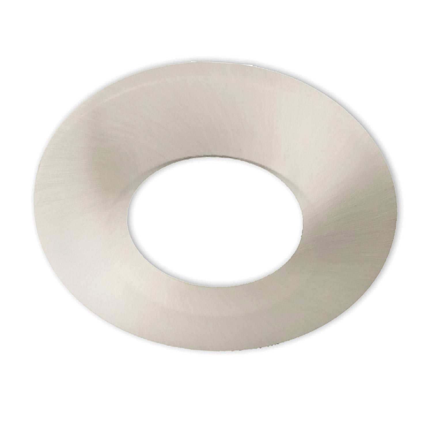 Cover Aluminium rund/Kante nickel gebürstet für Einbaustrahler Sys-68