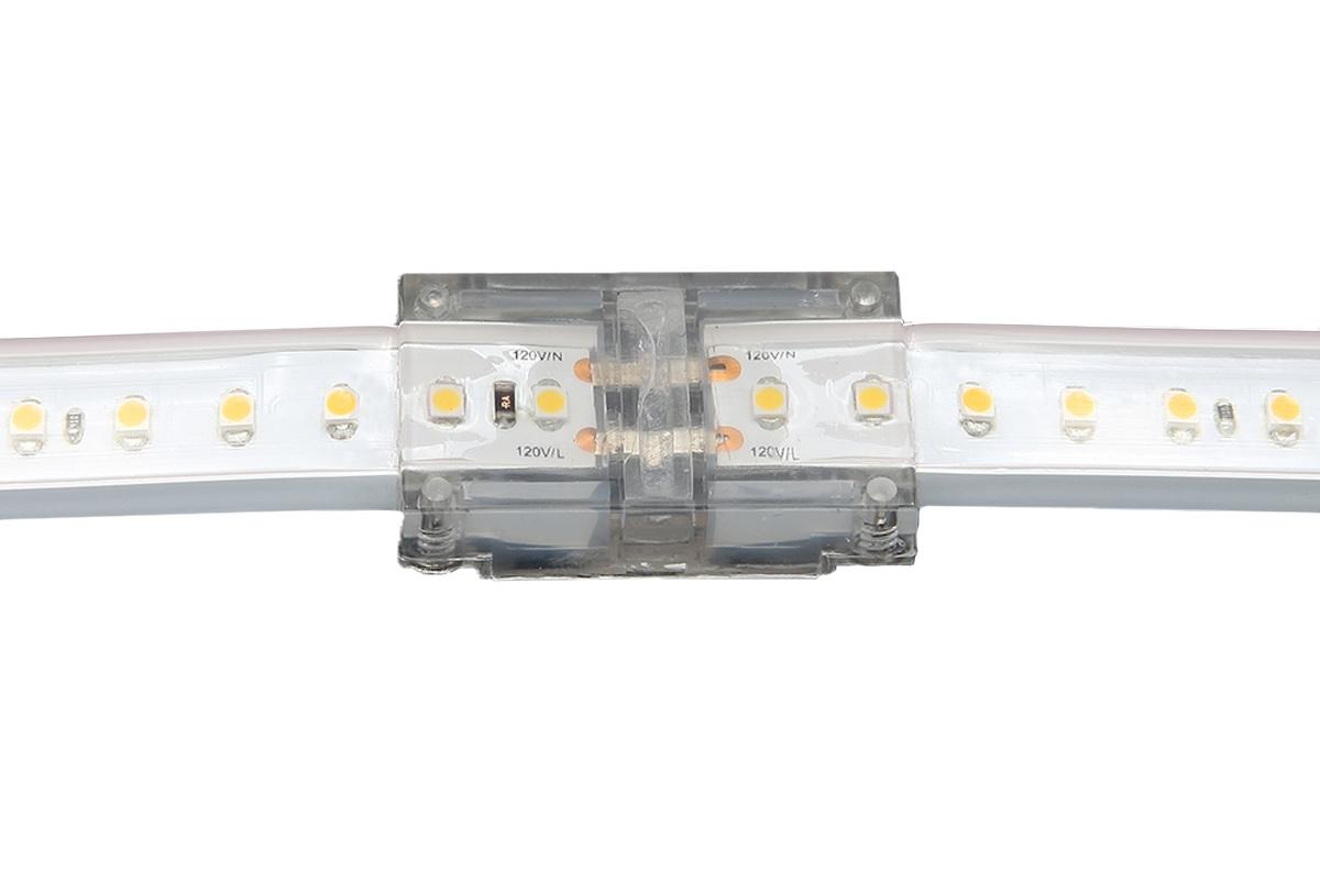 LED Strip Pro+ Verbinder klar für 230V Strip