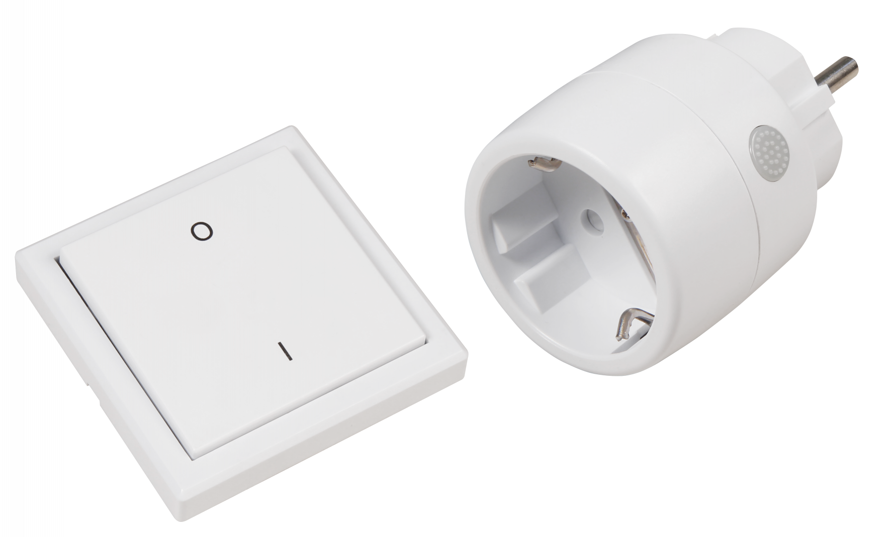 Funk-Schalter Set LEDeco Comfort Steckdose + Schalter, max. 3000W