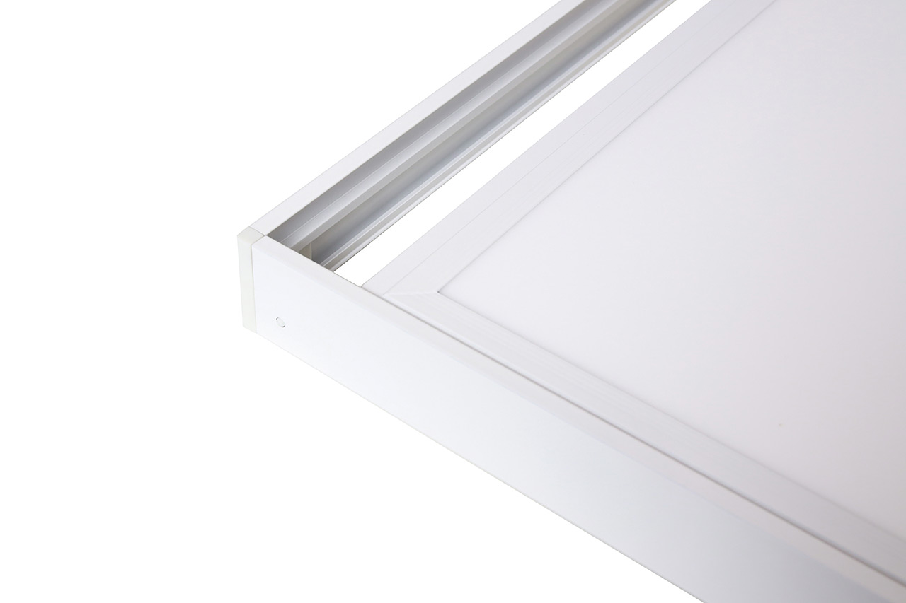 LED-Panel 595x295mm Aufbaurahmen ohne Schrauben – Premium Klick-System – 60x30cm