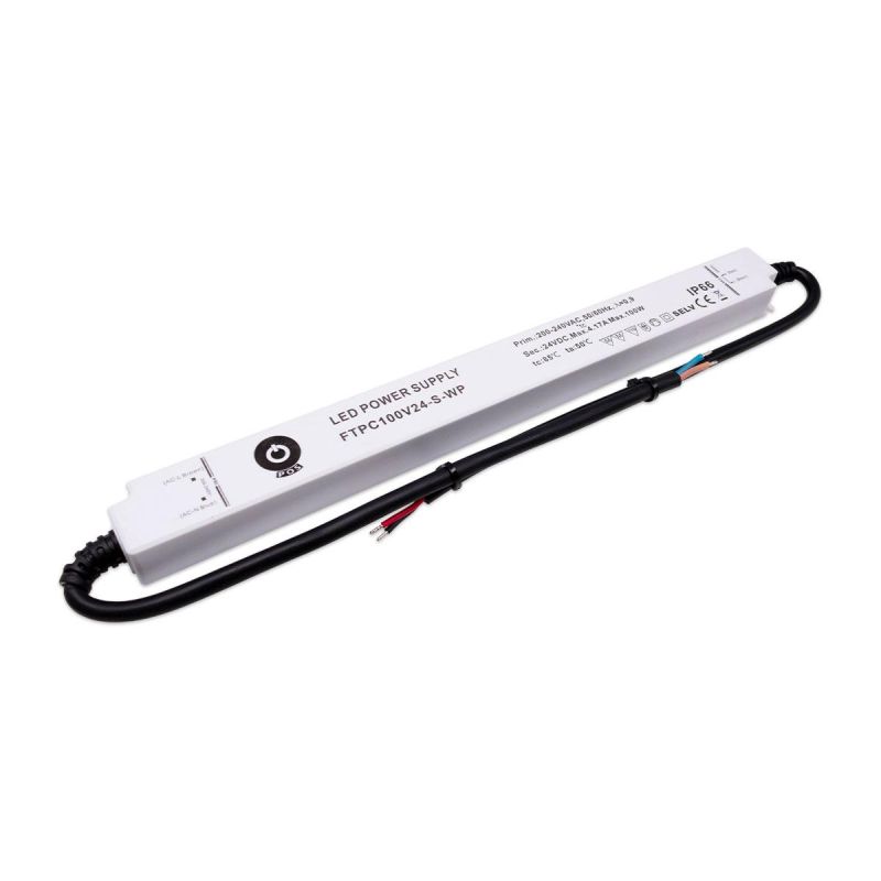 GLP FTPC100V024-S-WP LED Netzteil extrem flach für Möbeleinbau 100W 24V 4.17A IP66 Schaltnetzteil CV