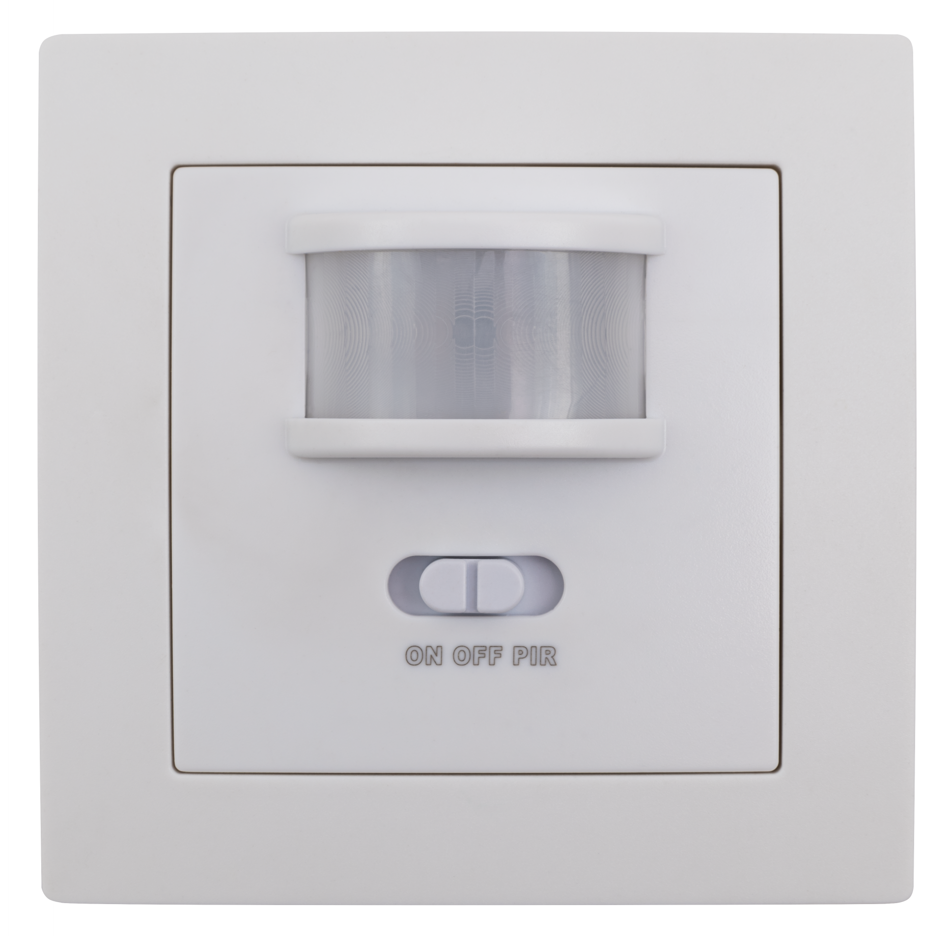 Unterputz IR Bewegungsmelder LEDeco STYLE 160°, 500W, LED geeignet, weiß