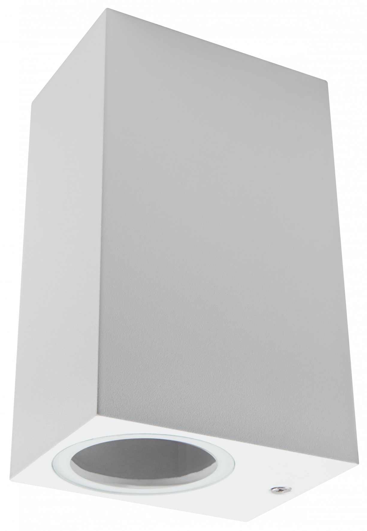 Wandleuchte LEDeco Square-W weiß, IP44, 2x GU10, Aluminium Gehäuse