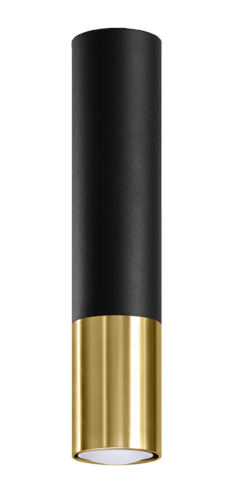 Deckenleuchte LOOPEZ schwarz/Gold