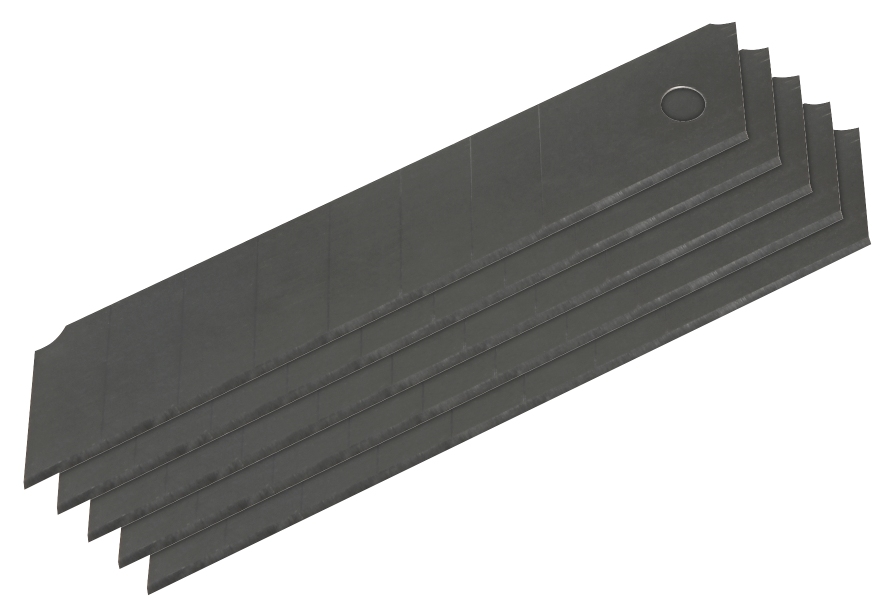 Ersatzklingen LEDeco für Uniknife, 18mm, 5er-Pack