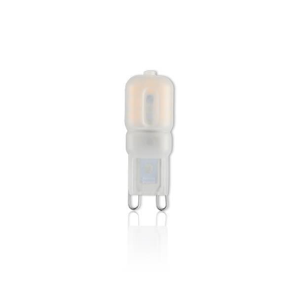 LED Lampe G9 2,5W 230V opal 3000K