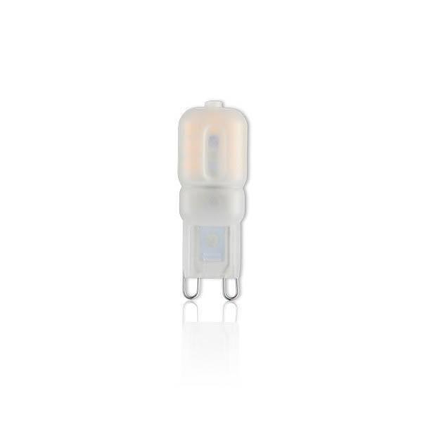 LED Lampe G9 2,5W 230V opal 3000K dimmbar