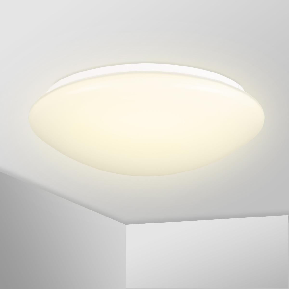 LED Deckenleuchte Classic mit HF Sensor 15W Ø290mm 3000K