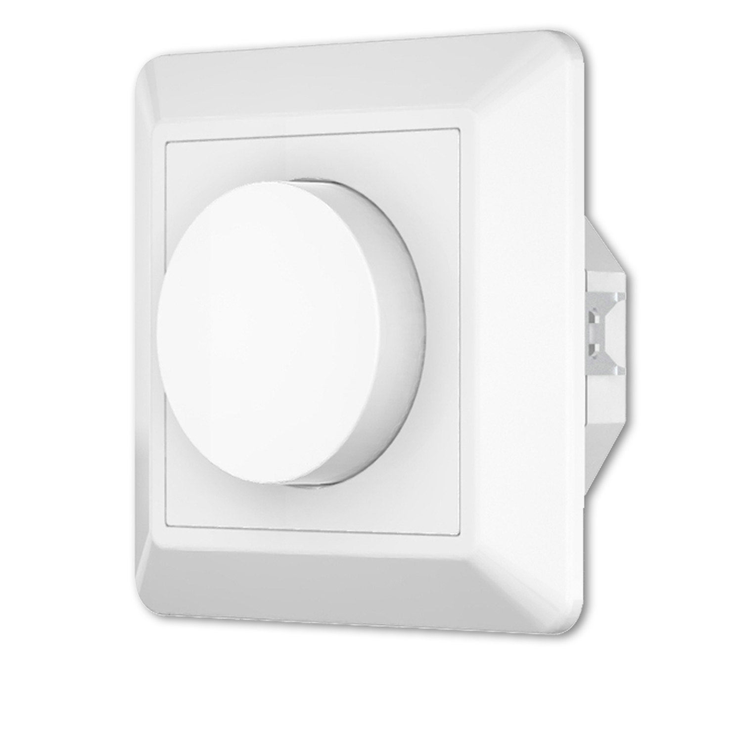 DALI 1 Gruppe Einbau-Dreh Master-Dimmer, weiß, 100-240V AC / DALI-Bus Spannung